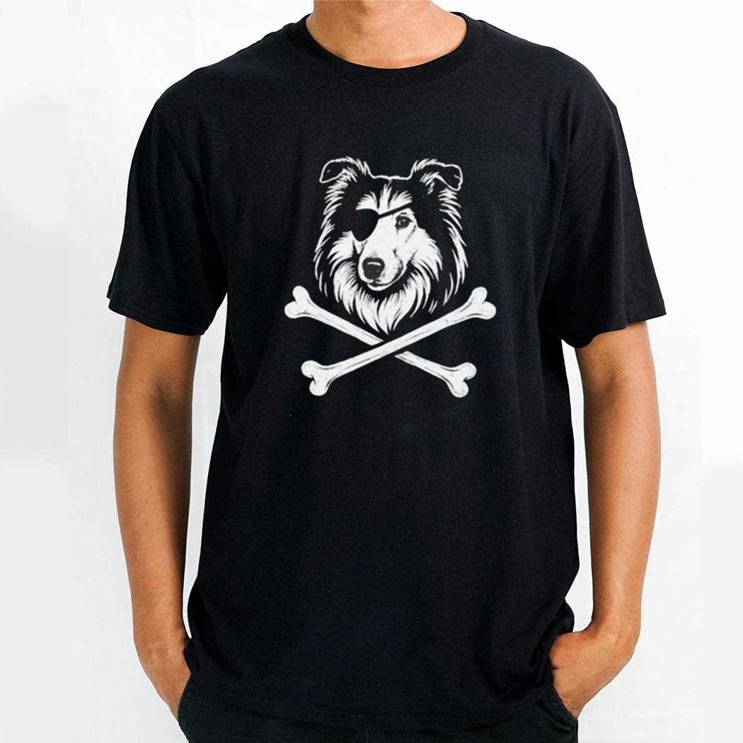Pirate Reveille Flags Dog Shirt