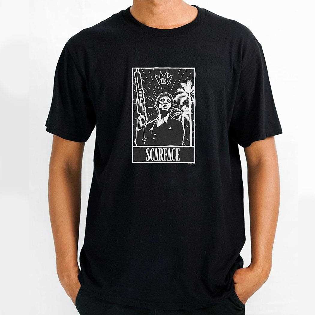 Scarface Tony Montana Tarot Card Shirt