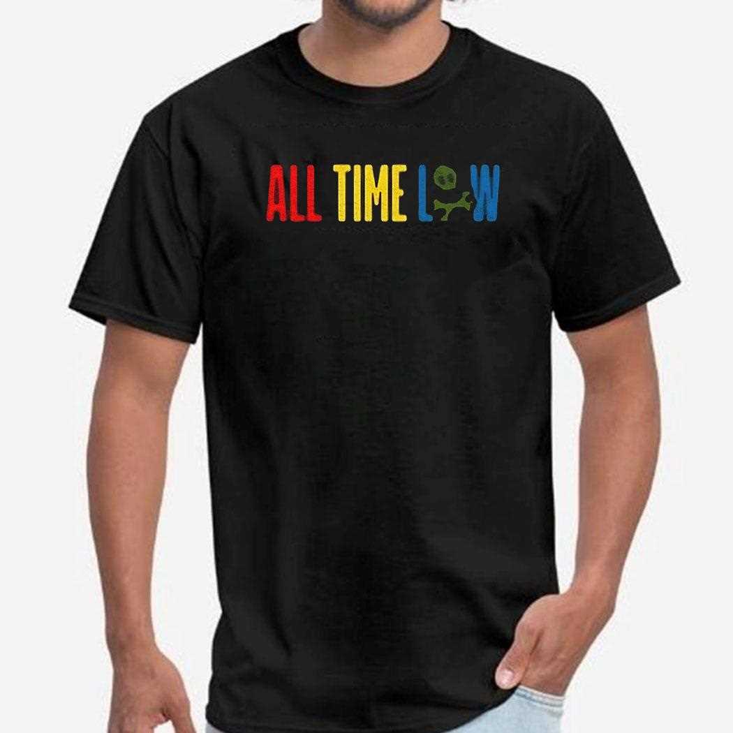 All Time Low Band Logo Graphic Shirt All Time Low Band Logo Graphic Shirt