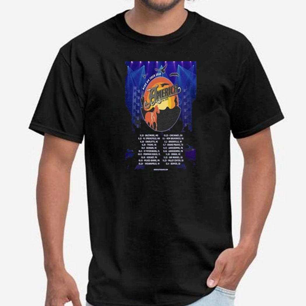 America Encore Tour 2025 Dates Off At Interlochen Concert Shirt America Encore Tour 2025 Dates Off At Interlochen Concert Shirt