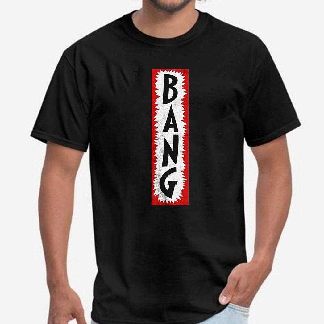 Bang Retro Pop Art Cowboy Rodeo Shirt