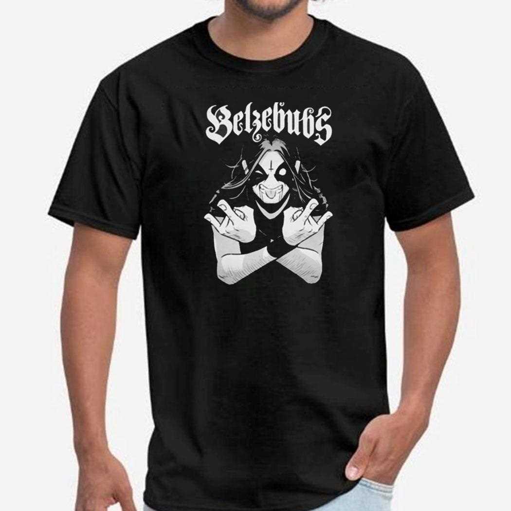 Belzebubs Sloth Metal Band Graphic Shirt Belzebubs Sloth Metal Band Graphic Shirt
