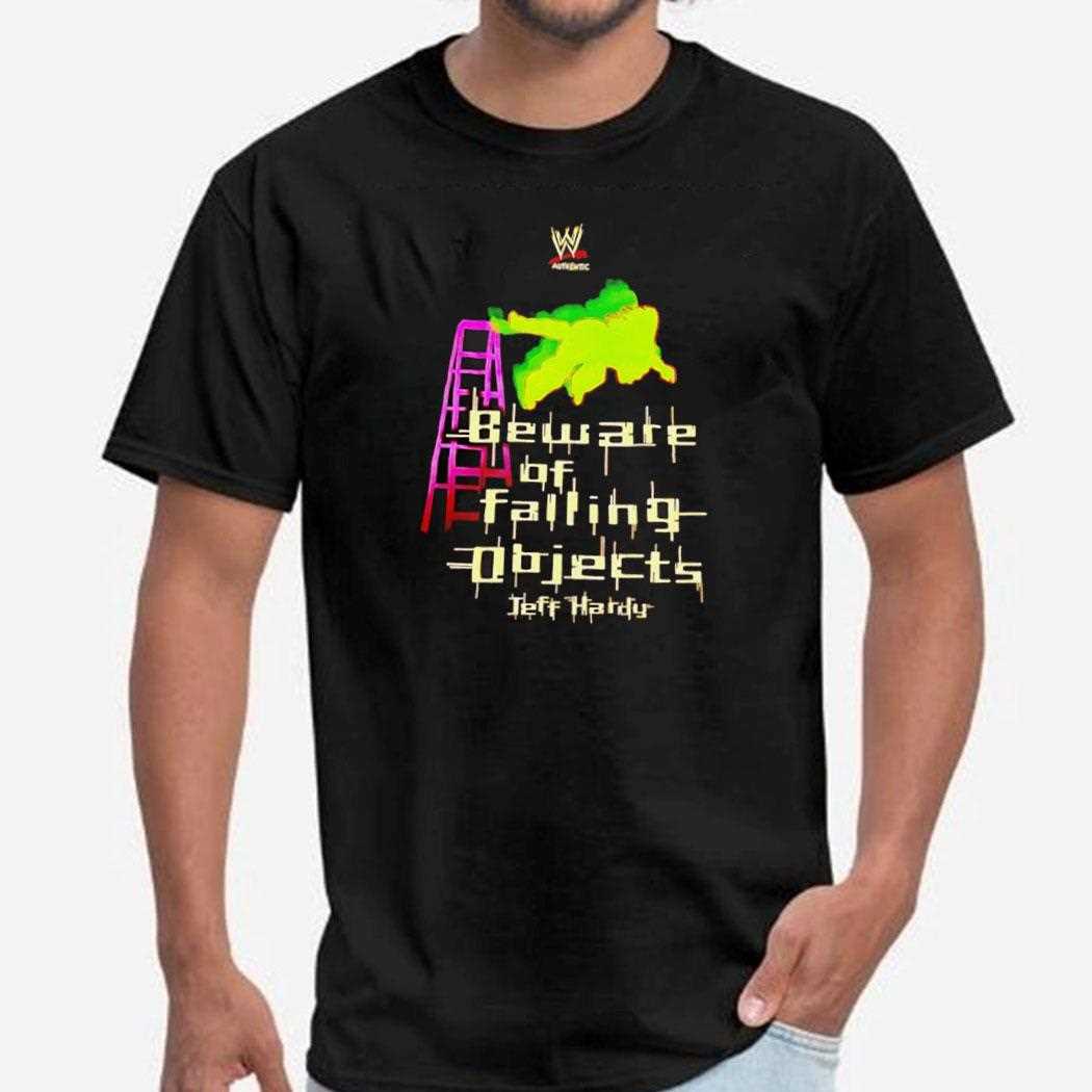 Beware Of Falling Objects Jeff Hardy Shirt Beware Of Falling Objects Jeff Hardy Shirt