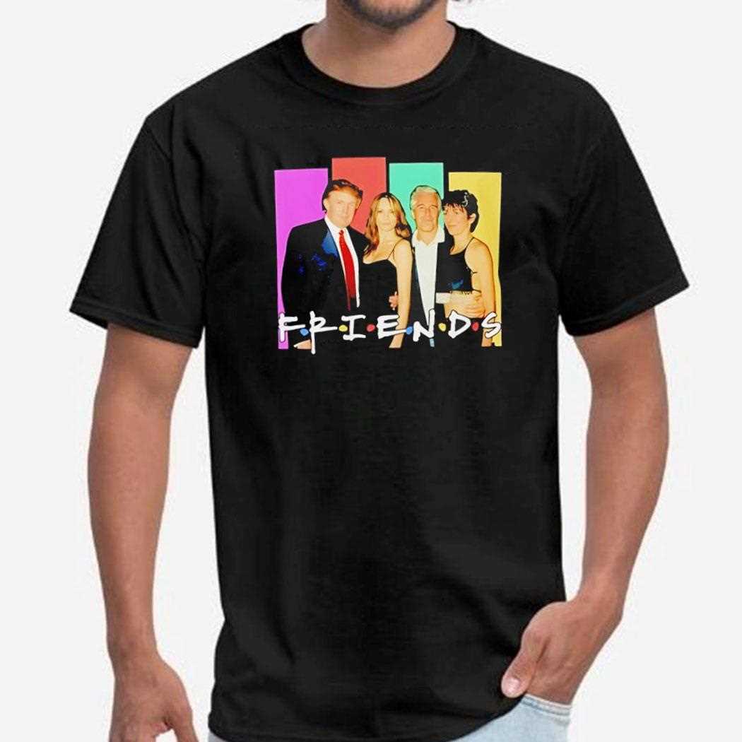 Donald Trump And Epstein Friends Parody Shirt