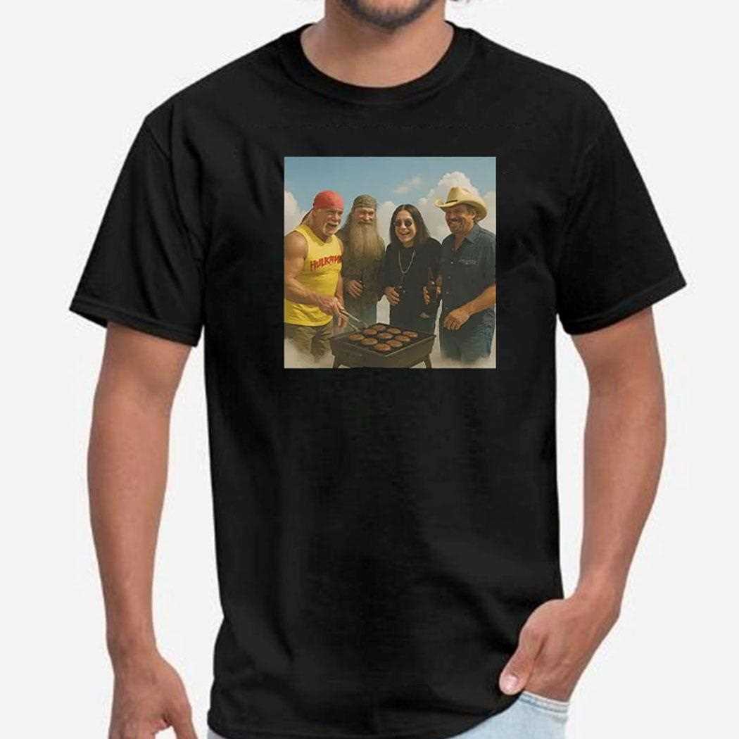 Hulk Hogan Ozzy Osbourne Phil Robertson Toby Keith Shirt