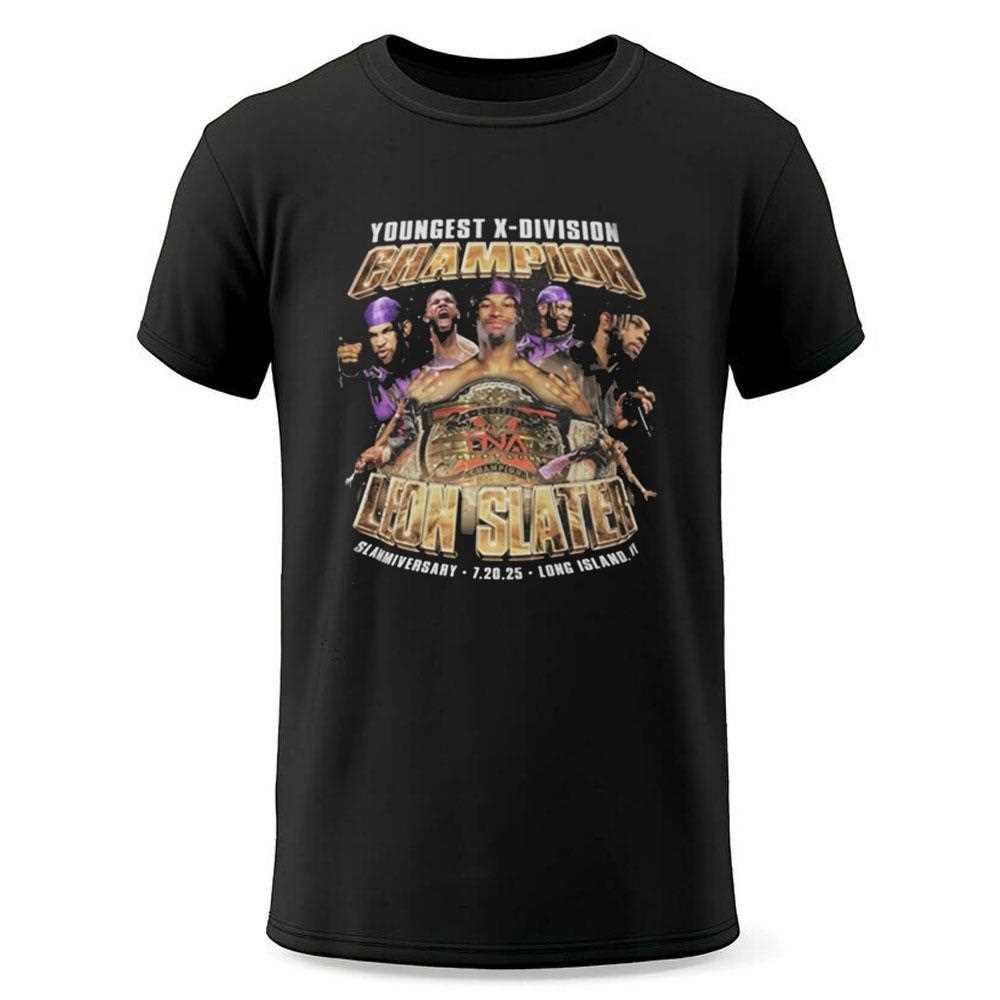 Leon Slater X Division Champion Shirt Leon Slater X Division Champion Shirt