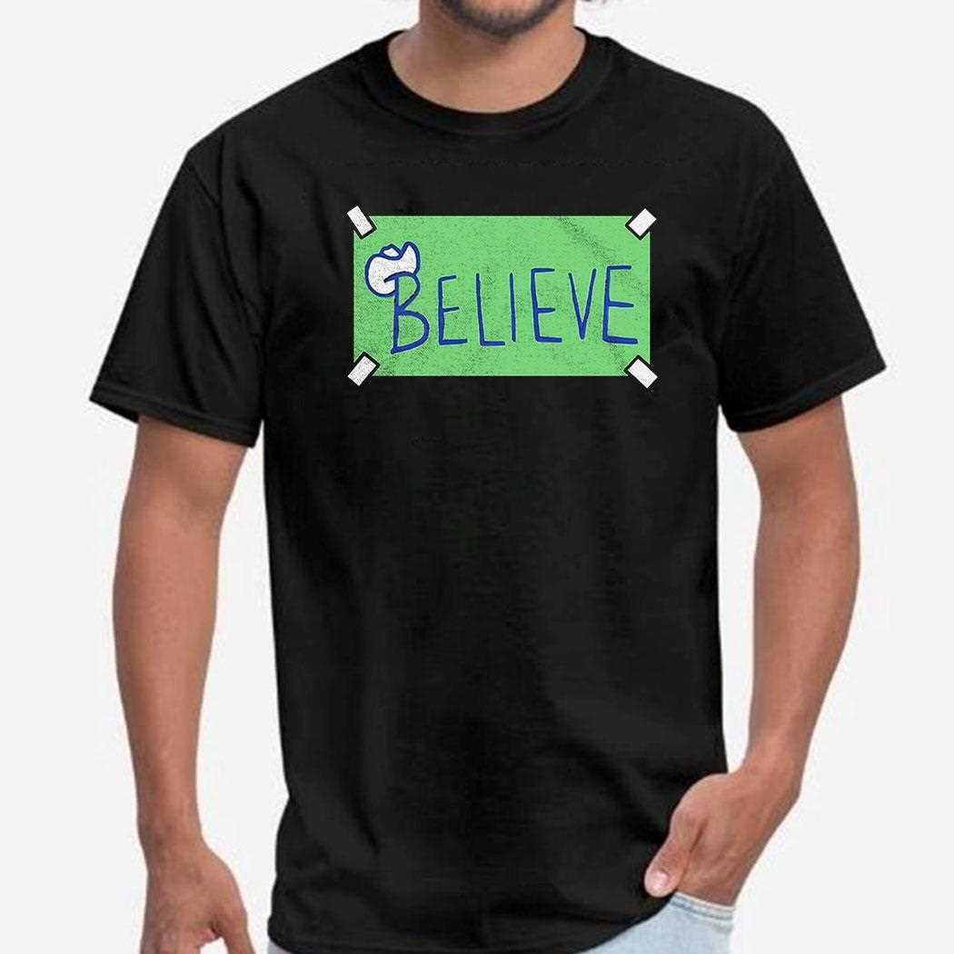 Dallas Mavericks ‘believe’ Fan Shirt