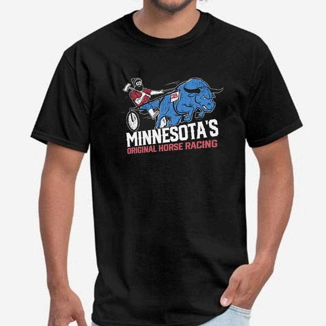 Minnesotas Original Horse Racing T Shirt 3