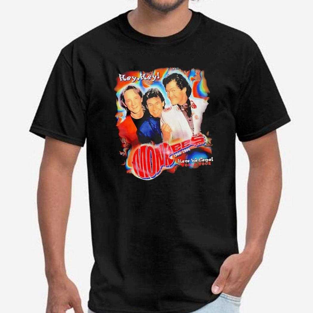 Monkees Here We Come World Tour Shirt