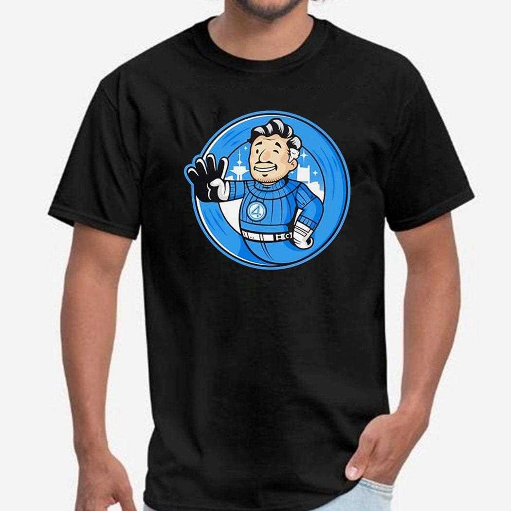 Mr Fantastic X Vault Boy Fantastic Boy Shirt