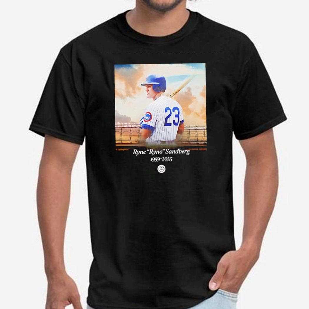 Ryne Sandberg Forever 23 In Our Hearts T Shirt