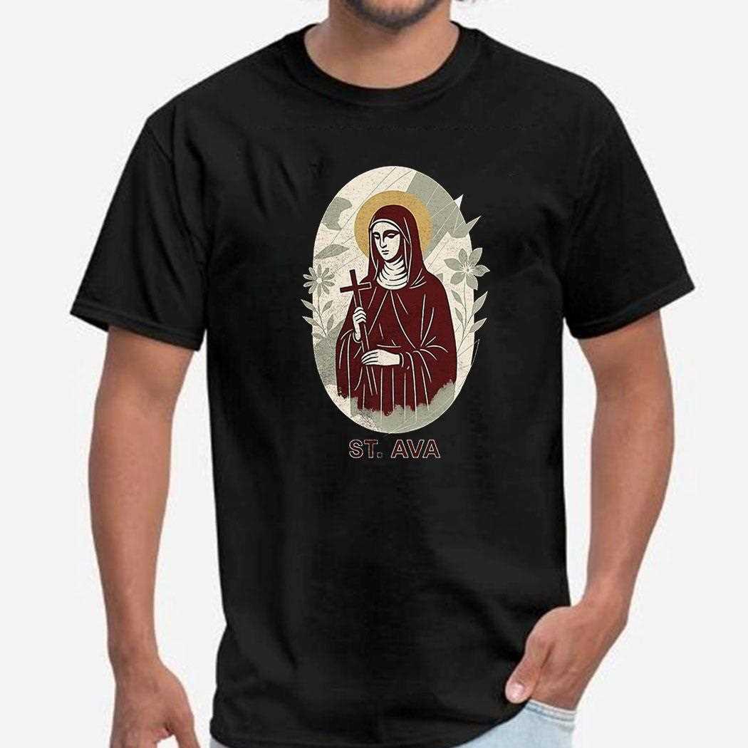 Catholic Saints Collage Religious Icon Art Shirt