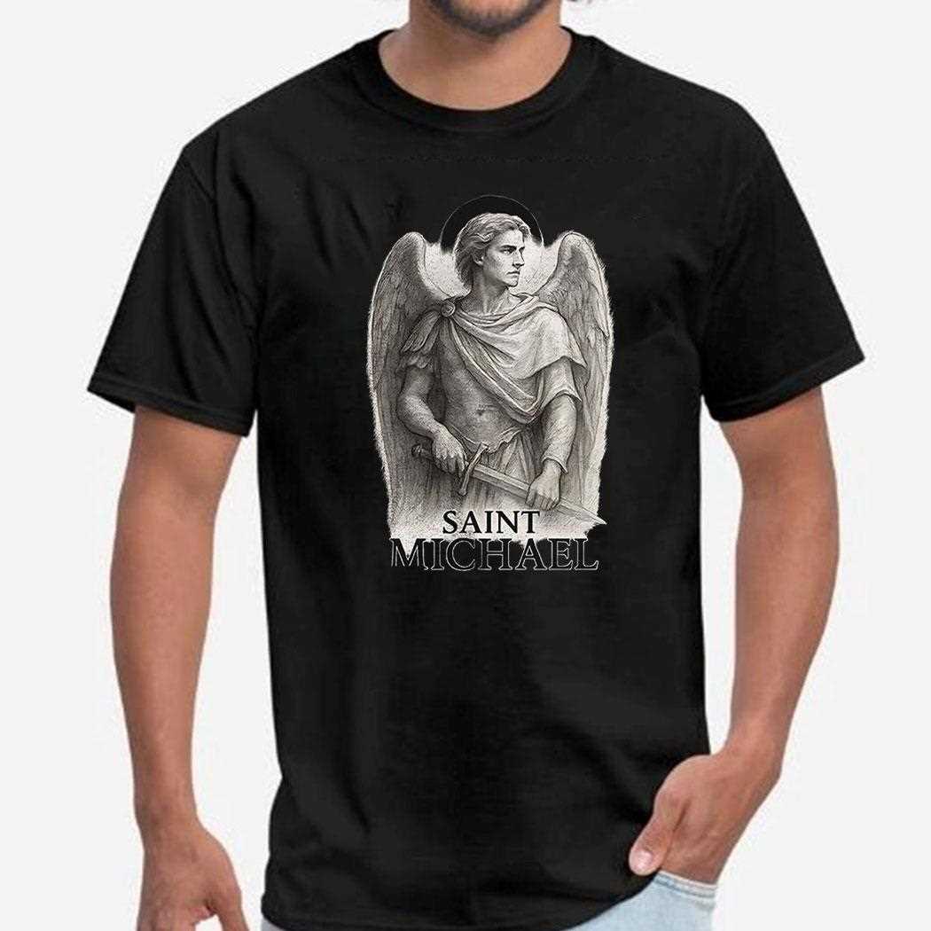 Saint Michael Sketch Shirt
