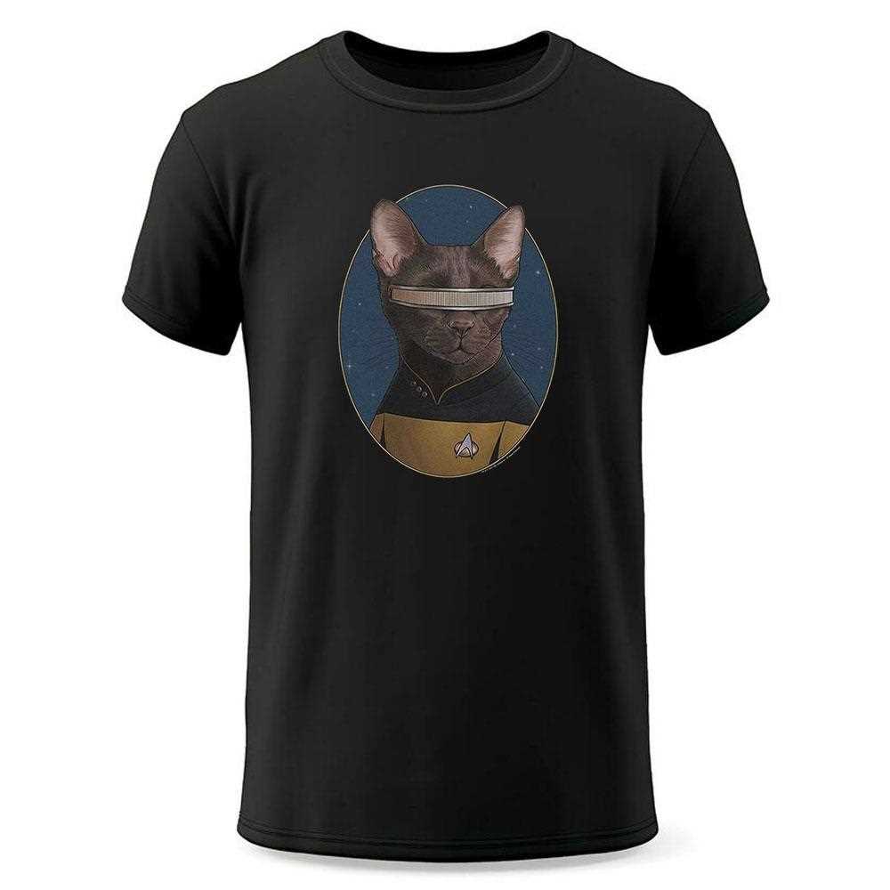 Star Trek Laforge Cat Meme Shirt Star Trek Laforge Cat Meme Shirt
