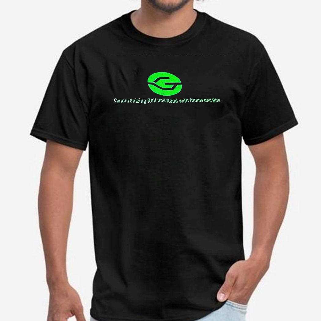 Synchronizing Rail And Rood With Atoms And Bits Shirt