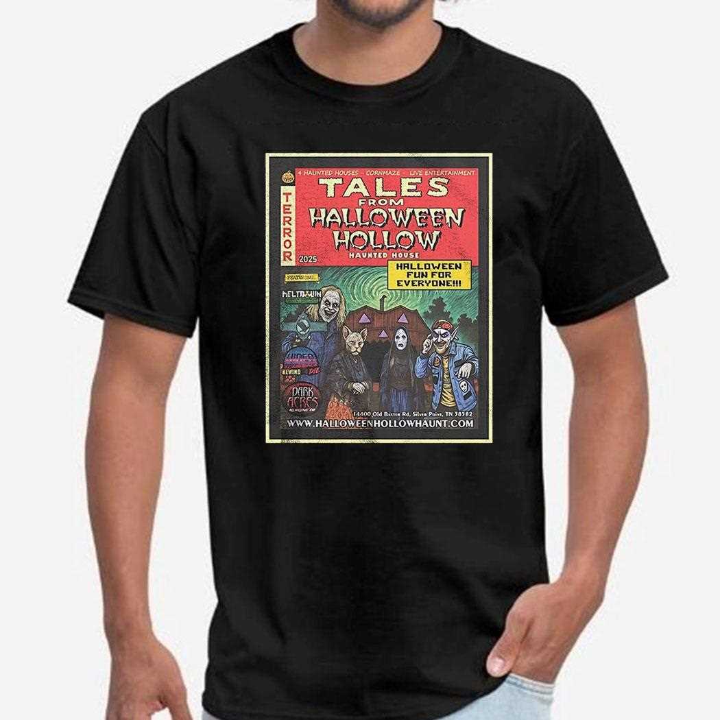 Tales From Halloween Hollow Haunted House Shirt