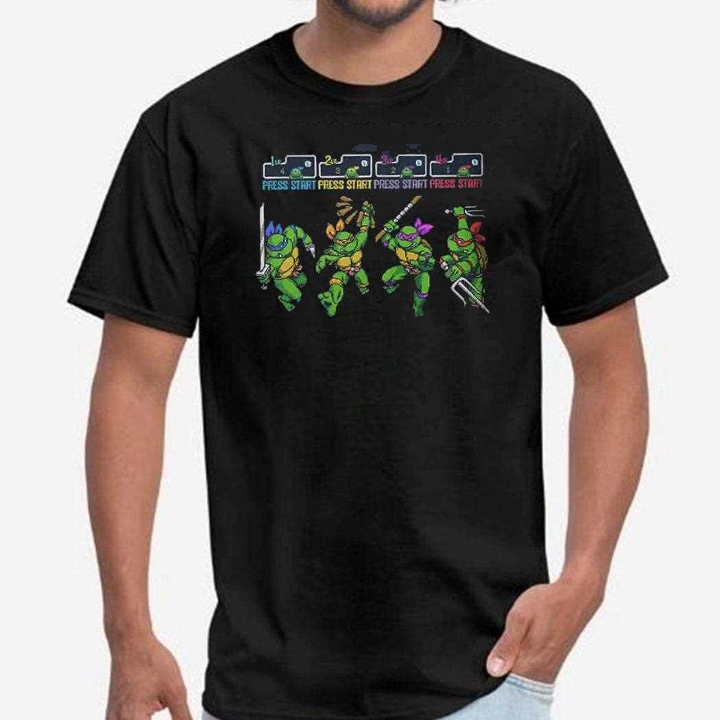 Teenage Mutant Ninja Turtles Gaming Shirt