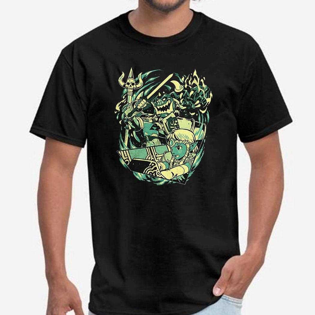 The Legend Of Zelda The Hero Of Time When Calamity Once Again Haunts The Land Only A Legendary Shirt