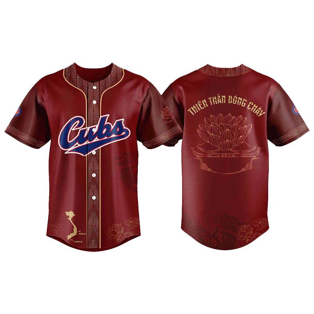 2025 Chicago Cubs Vietnamese Heritage Night Jersey 2025 Chicago Cubs Vietnamese Heritage Night Jersey