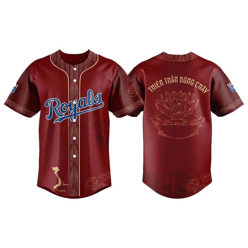 2025 Kansas City Royals Vietnamese Heritage Night Jersey 2025 Kansas City Royals Vietnamese Heritage Night Jersey