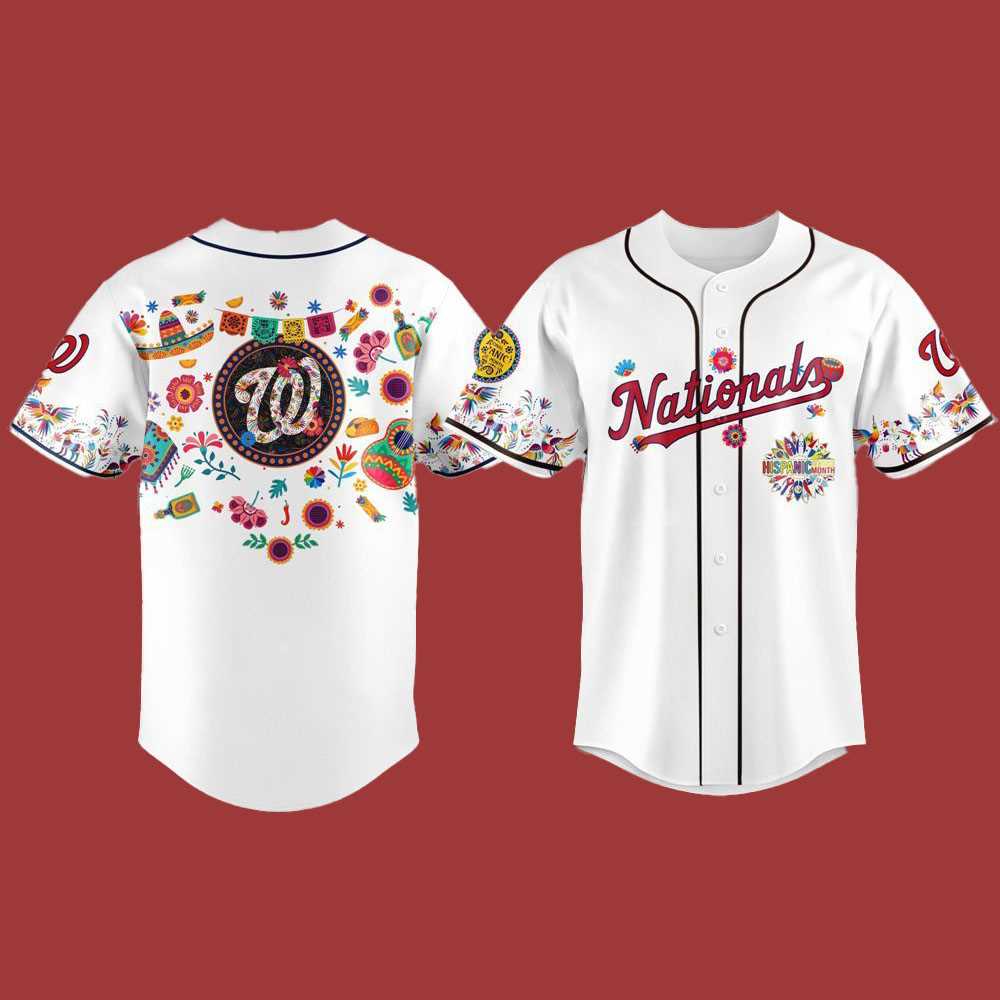 2025 Nationals Jersey For Hispanic Heritage Month 2025 Nationals Jersey For Hispanic Heritage Month
