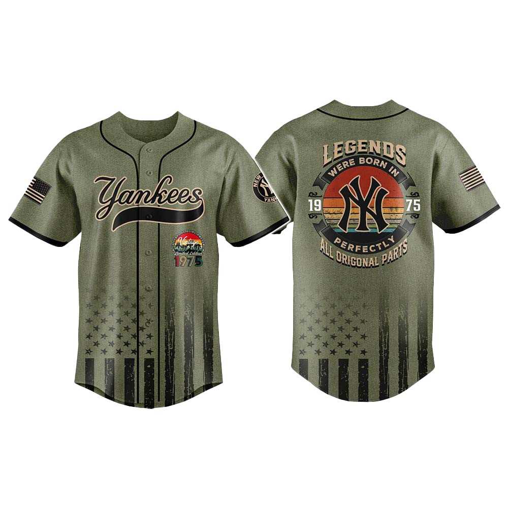 2025 New York Yankees 50th Birthday Vintage Camo Jersey 2025 New York Yankees 50th Birthday Vintage Camo Jersey