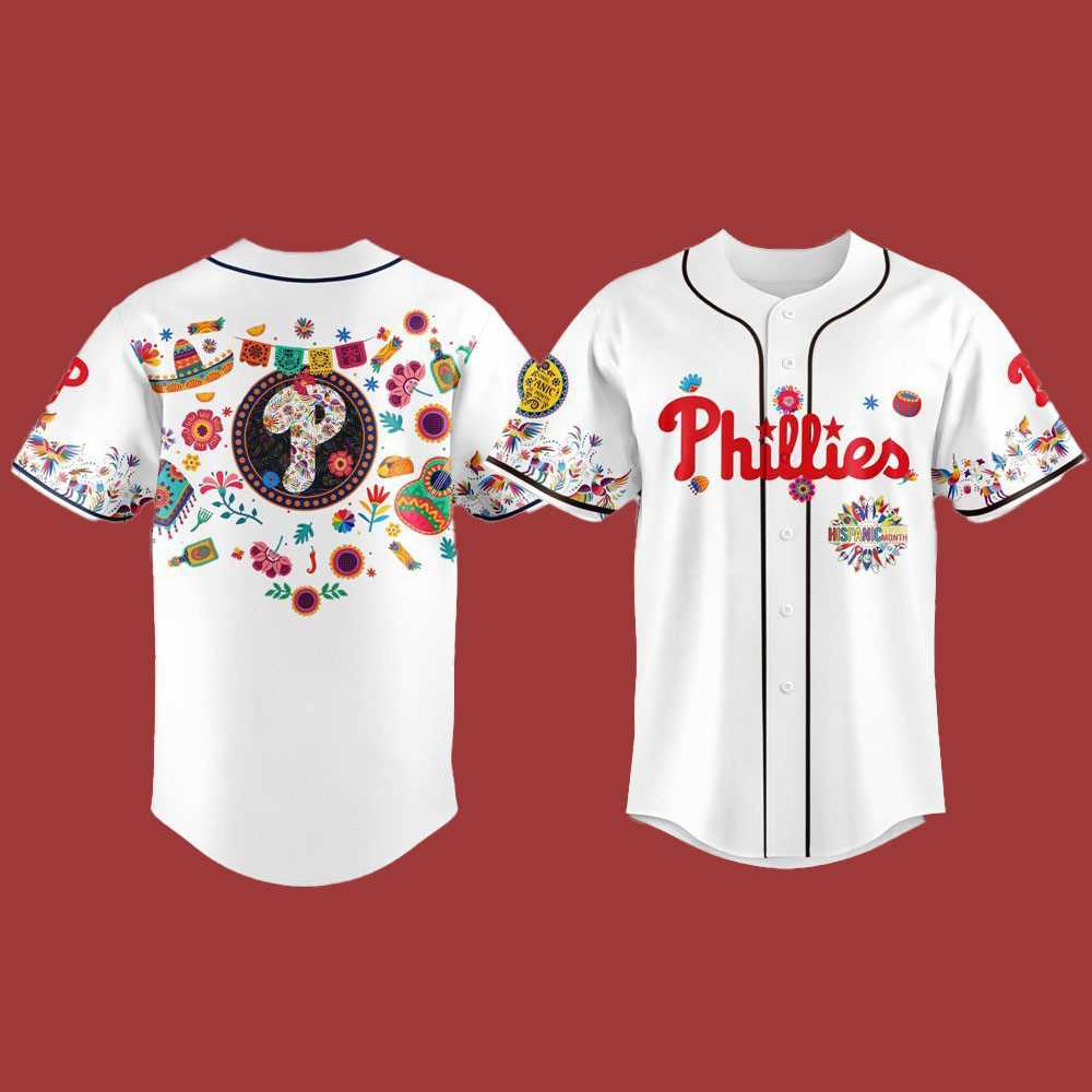 2025 Phillies Jersey For Hispanic Heritage Month 2025 Phillies Jersey For Hispanic Heritage Month
