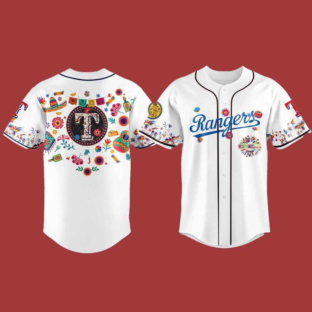 2025 Rangers Jersey For Hispanic Heritage Month 2025 Rangers Jersey For Hispanic Heritage Month