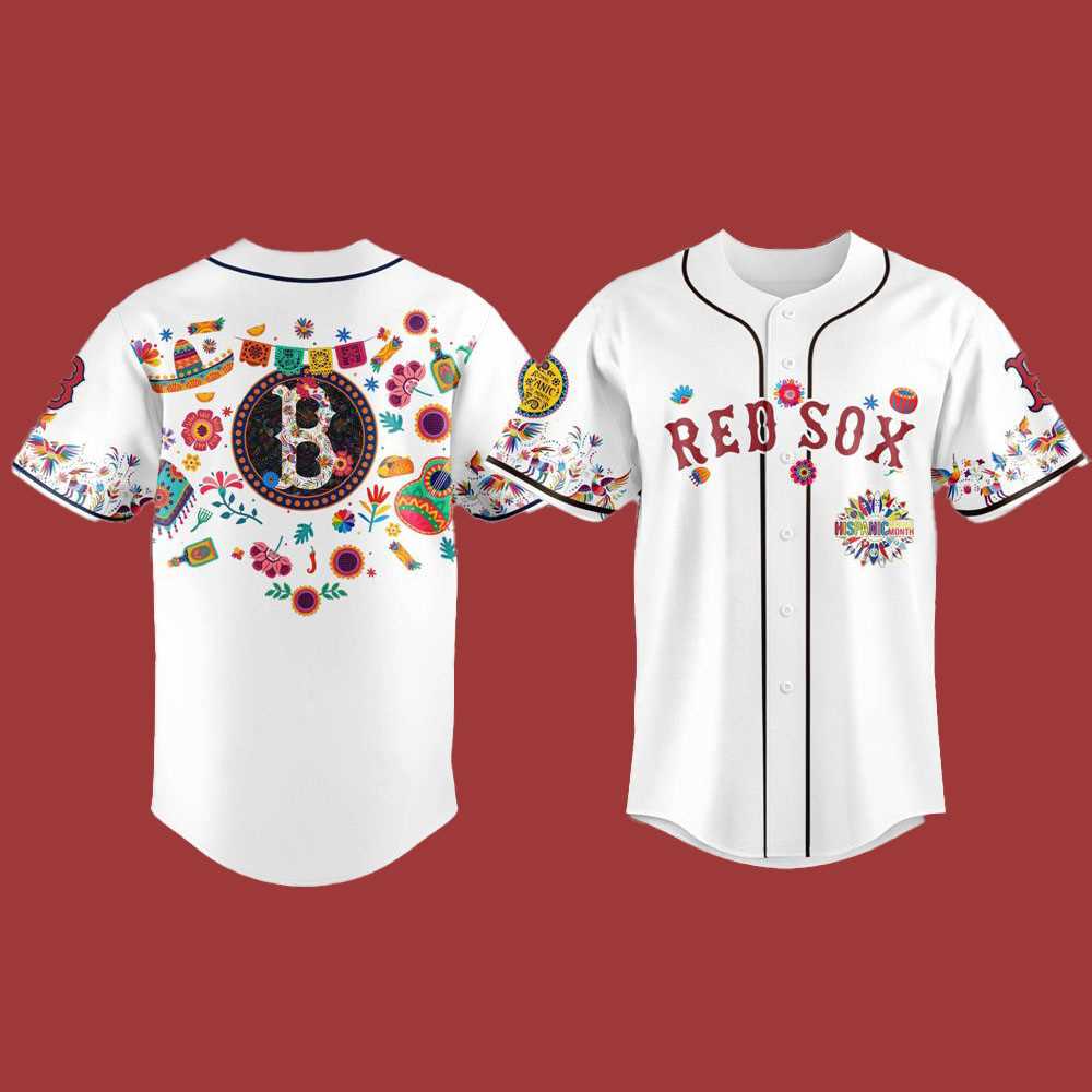 2025 Red Sox Jersey For Hispanic Heritage Month 2025 Red Sox Jersey For Hispanic Heritage Month