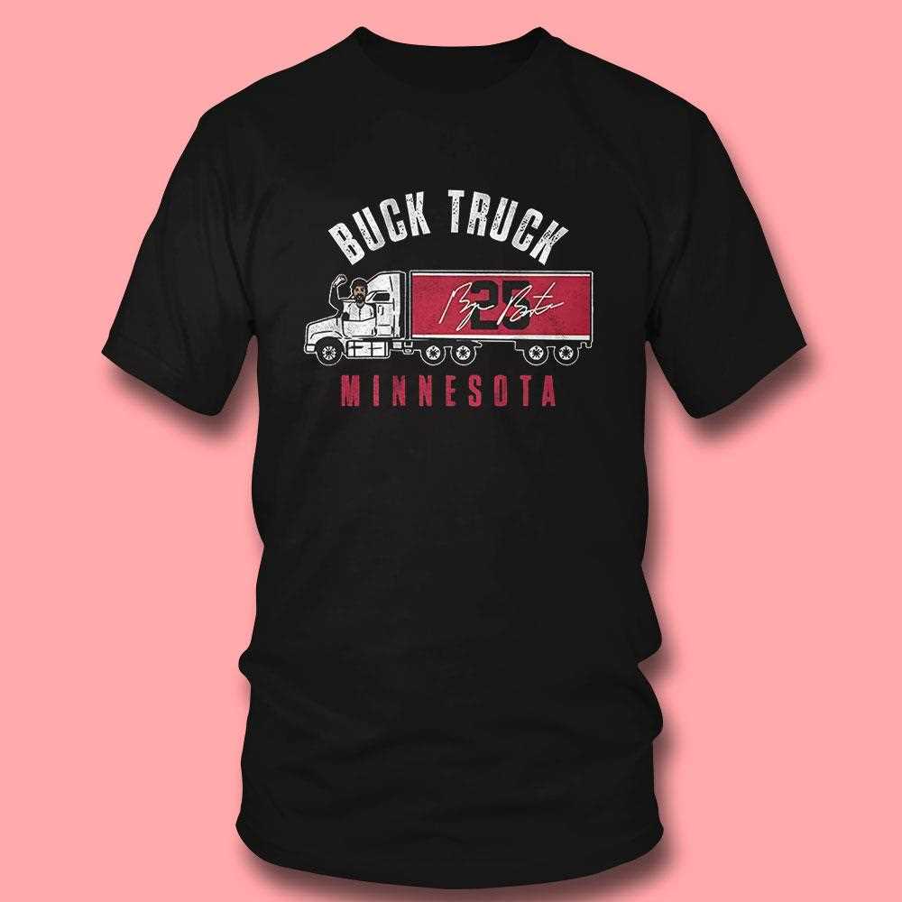 Byron Buxton Minnesota Twins Buck Truck Shirt Byron Buxton Minnesota Twins Buck Truck Shirt