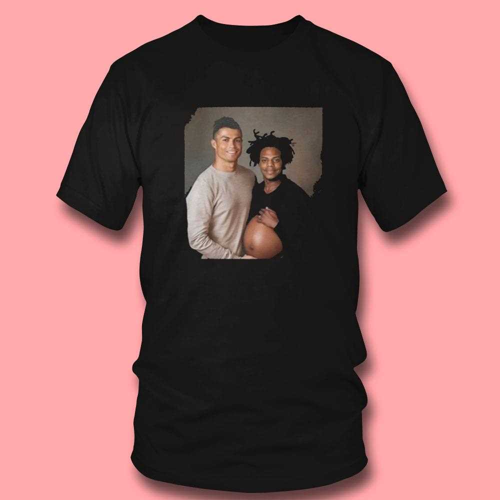 Cristiano Ronaldo And Ishowspeed Pregnant Shirt Cristiano Ronaldo And Ishowspeed Pregnant Shirt