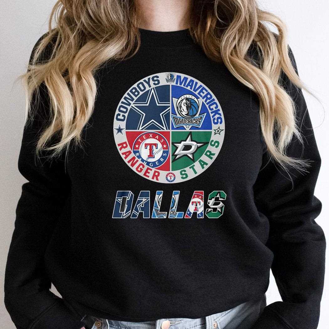Dallas Cowboys Mavericks Ranger Stars Shirt Hoodie Dallas Cowboys Mavericks Ranger Stars Shirt Hoodie