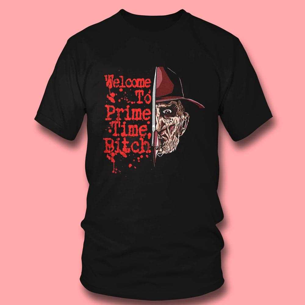 Freddy Krueger ‘welcome To Prime Time’ Horror Movie Shirt Freddy Krueger ‘welcome To Prime Time’ Horror Movie Shirt
