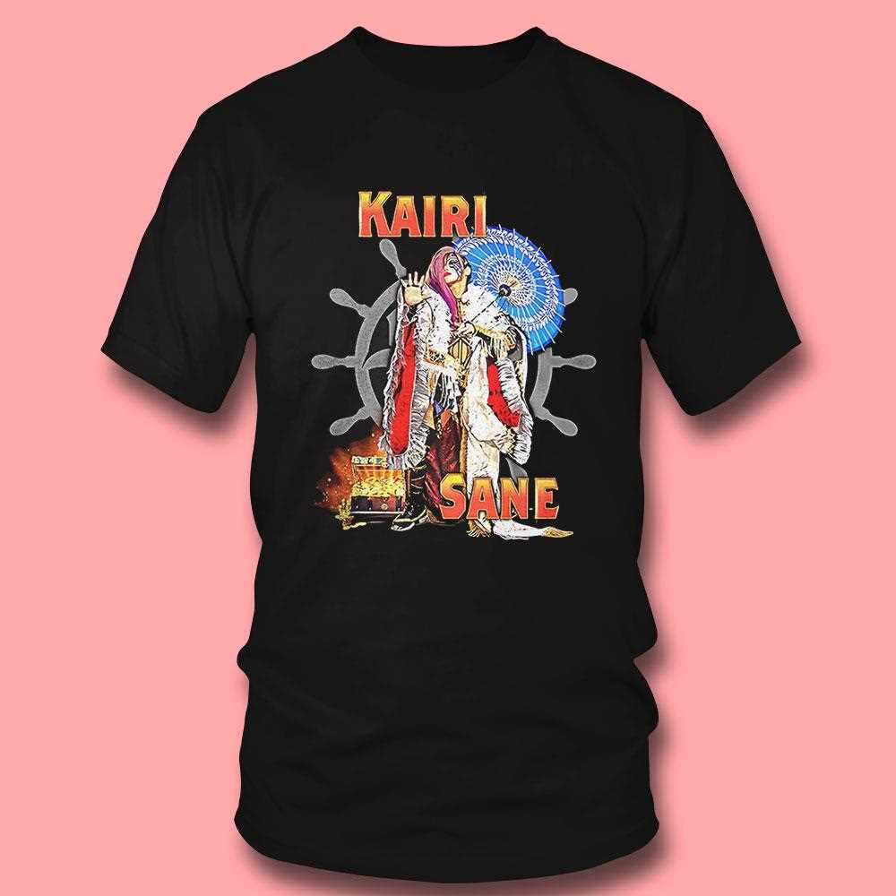 Kairi Sane Wheel Wwe Wrestling T-shirt