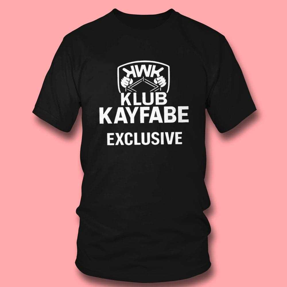 Kwk Klub Kayfabe Exclusive Shirt Kwk Klub Kayfabe Exclusive Shirt