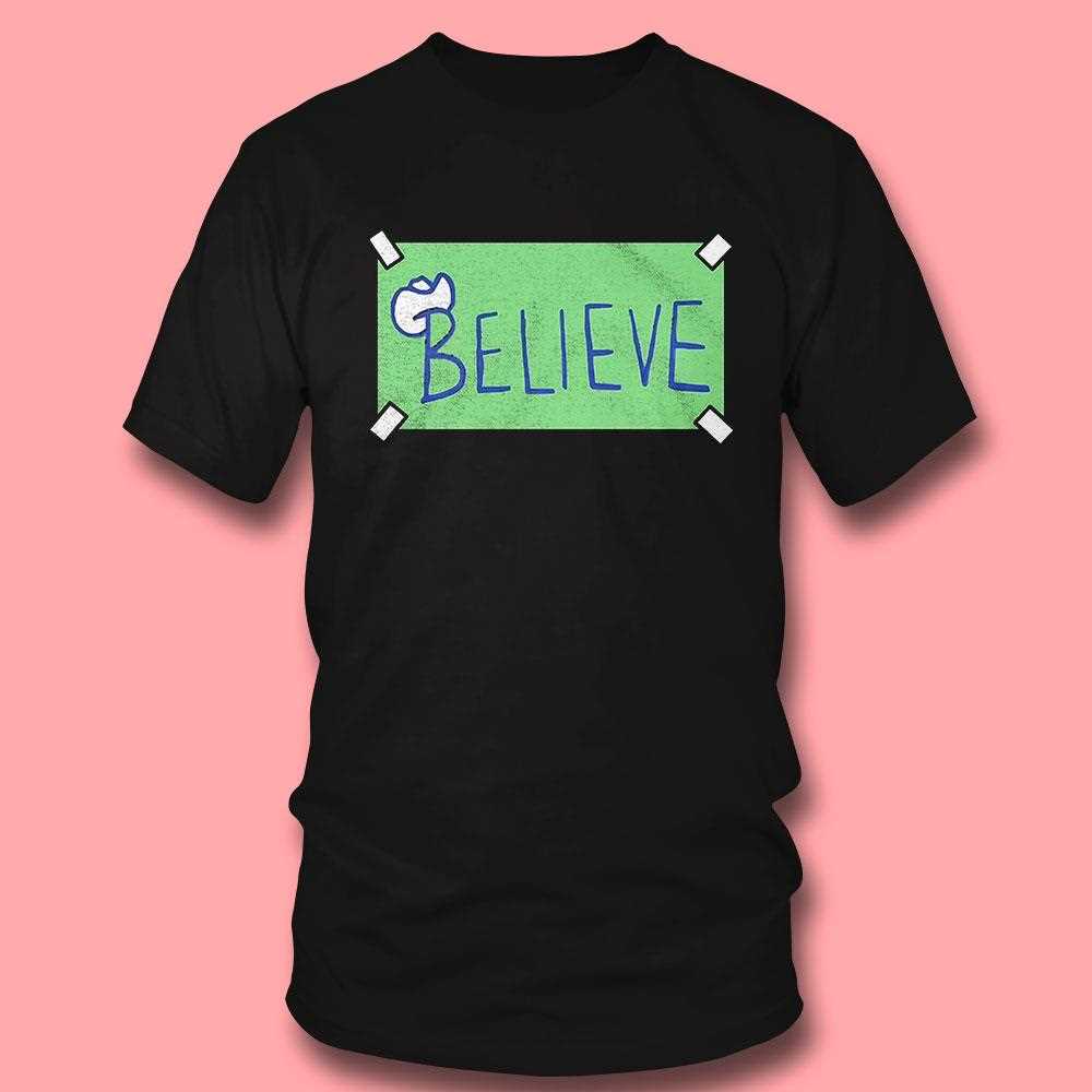Dallas Mavericks ‘believe’ Fan Shirt