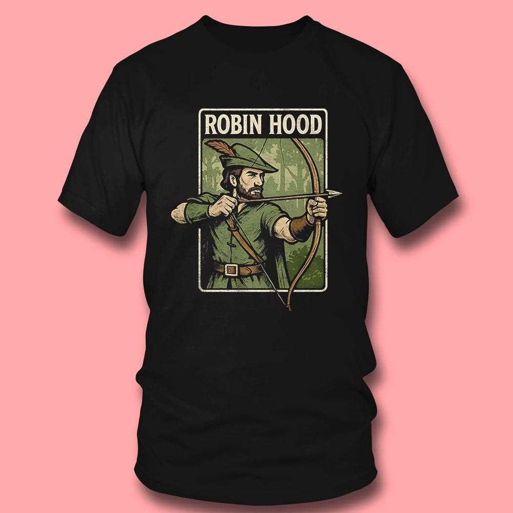 Robin Hood Cartoon Shirt