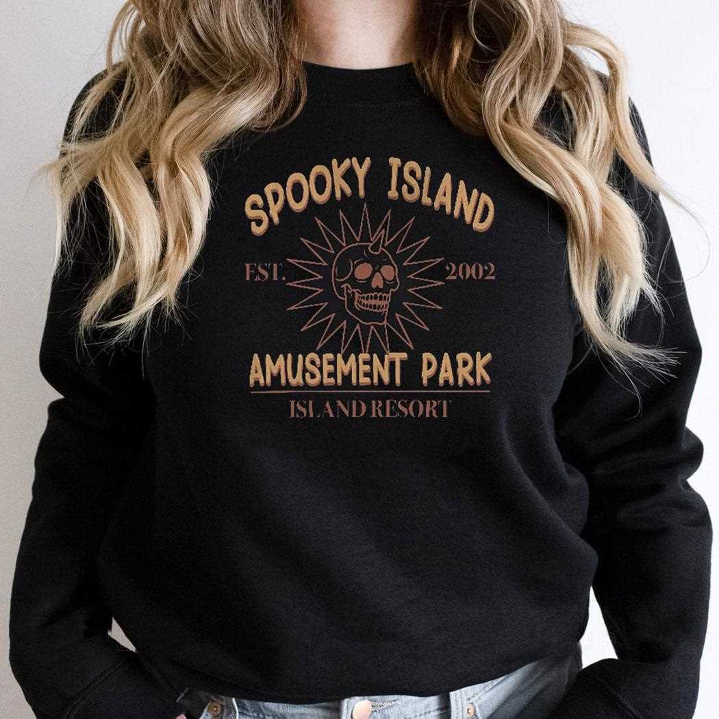 Spooky Island Amusement Park Est 2002 Shirt Spooky Island Amusement Park Est 2002 Shirt