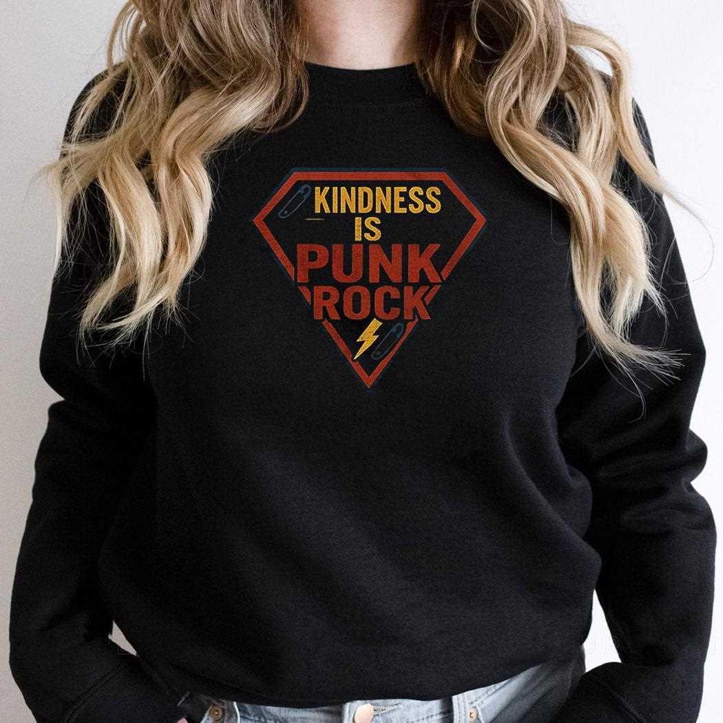 Superman Kindness Is Punk Rock Logo Shirt Superman Kindness Is Punk Rock Logo Shirt