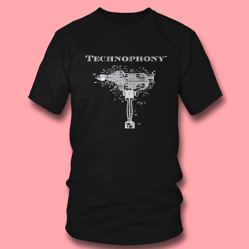 Technophony Abstract Technical Drill Graphic Shirt Technophony Abstract Technical Drill Graphic Shirt