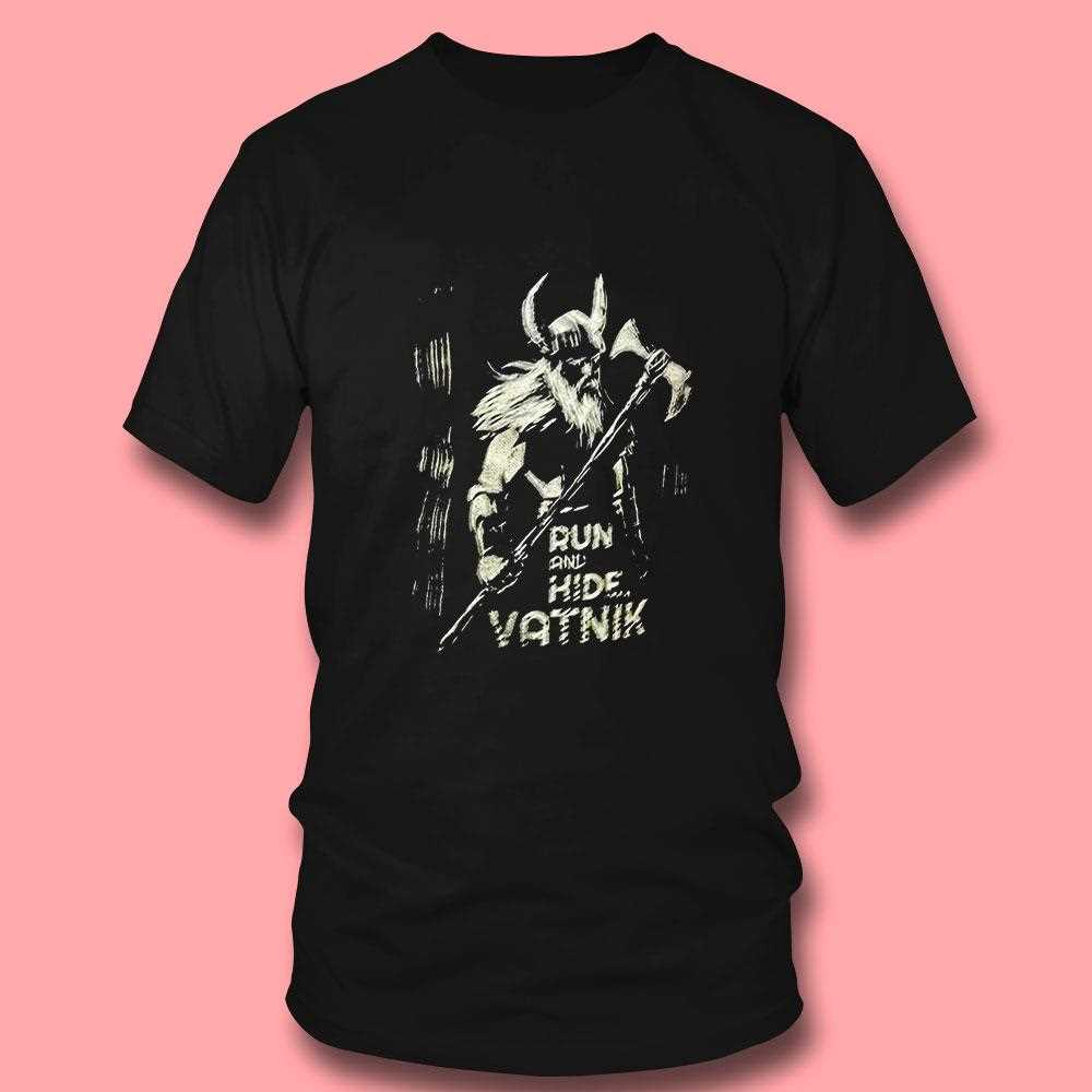 Viking ‘run And Hide Vatnik’ Ukraine Support Shirt Viking ‘run And Hide Vatnik’ Ukraine Support Shirt