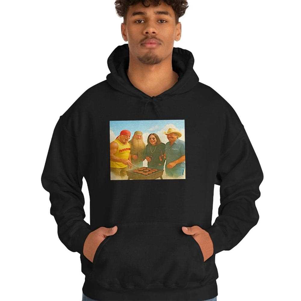 Hulk Hogan Ozzy Osbourne Phil Robertson Toby Keith Photo Shirt Hulk Hogan Ozzy Osbourne Phil Robertson Toby Keith Photo Shirt