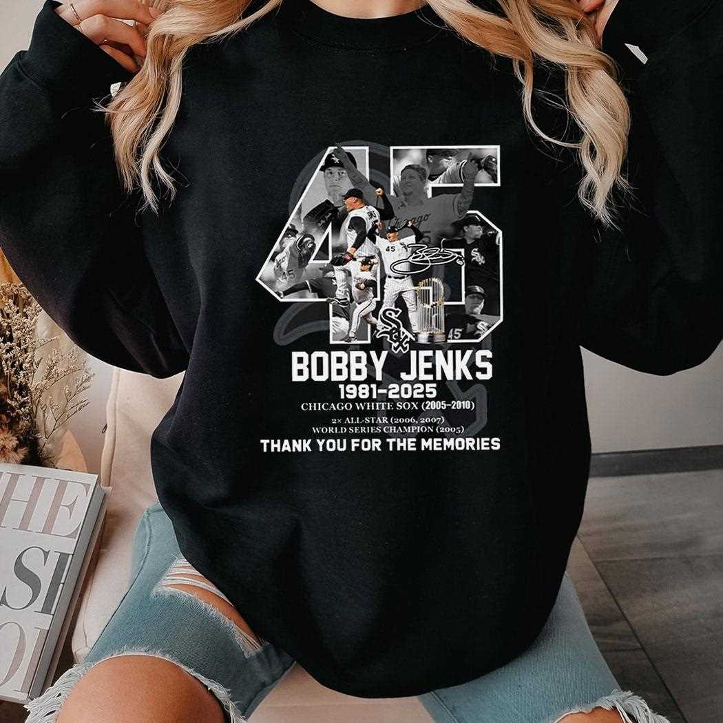 Bobby Jenks White Sox 19812025 Thank You Shirt Bobby Jenks White Sox 19812025 Thank You Shirt