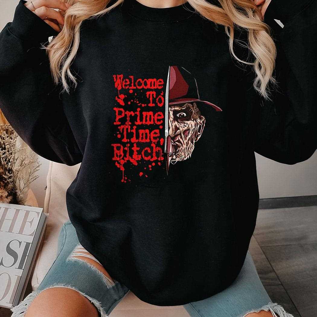 Freddy Krueger ‘welcome To Prime Time’ Horror Movie Shirt Freddy Krueger ‘welcome To Prime Time’ Horror Movie Shirt