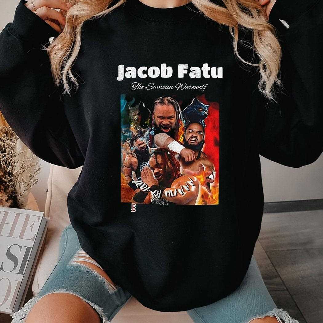 Jacob Fatu ‘the Samoan Werewolf’ Wrestling Shirt Jacob Fatu ‘the Samoan Werewolf’ Wrestling Shirt