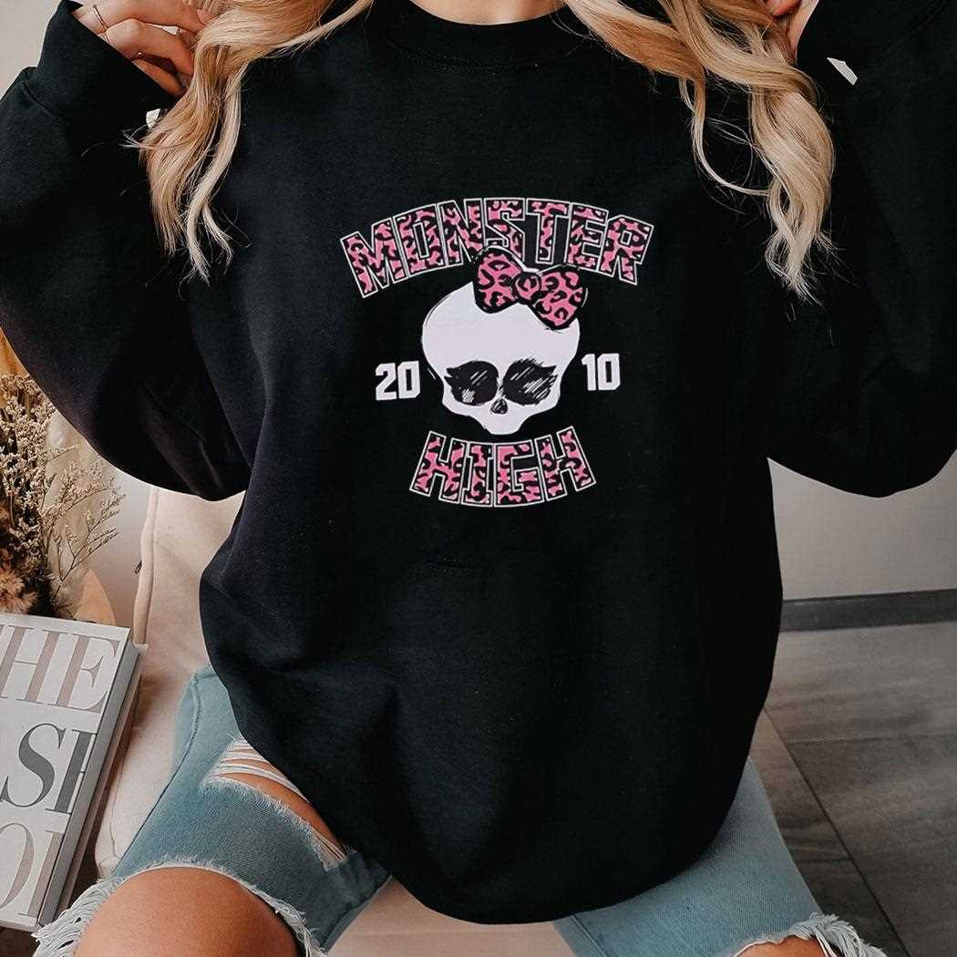Monster High Leopard Logo Shirt Monster High Leopard Logo Shirt