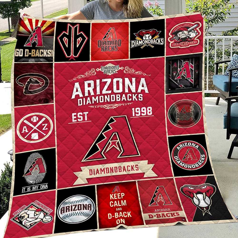 Arizona Diamondbacks Keep Calm And D-back On Fleece Blanket Quilt Arizona Diamondbacks Keep Calm And D-back On Fleece Blanket Quilt