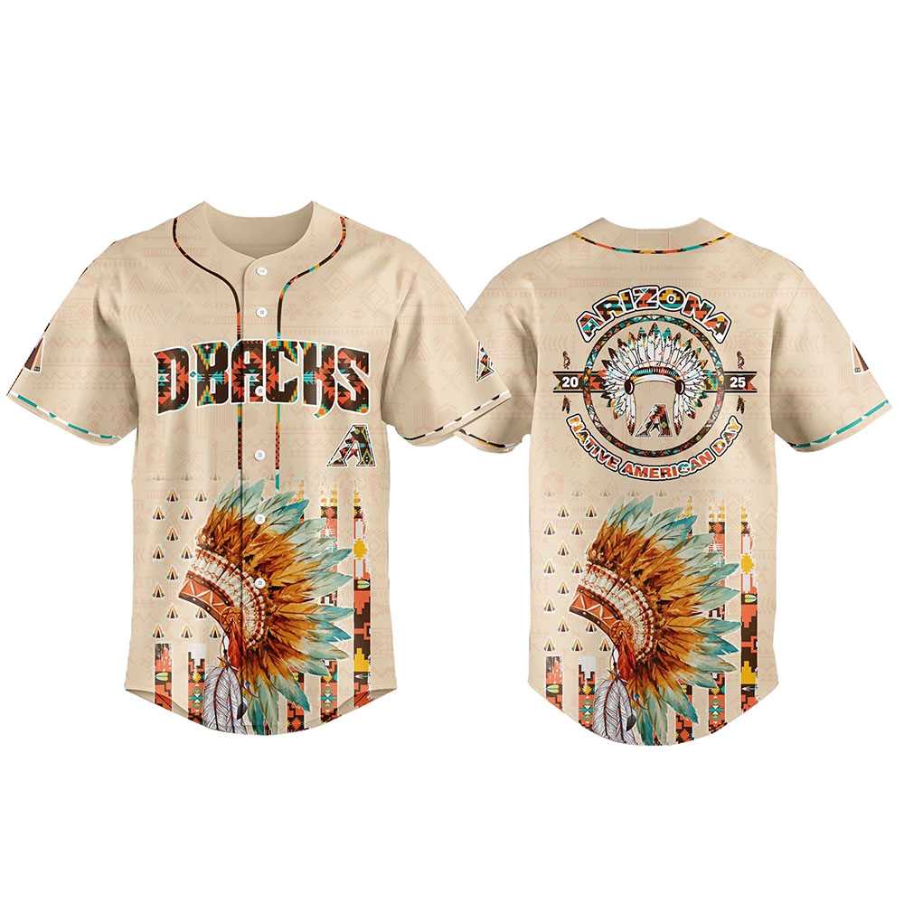 Arizona Diamondbacks Special Native American Day Baseball Jersey