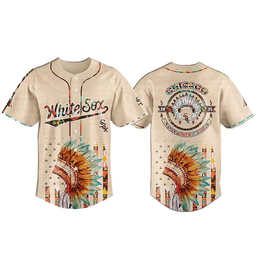 Chicago White Sox Special Native American Day Baseball Jersey Chicago White Sox Special Native American Day Baseball Jersey