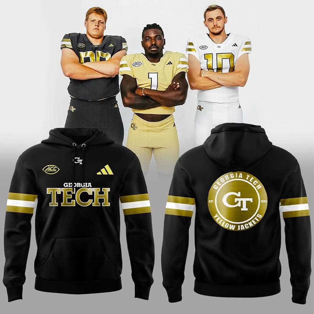 Georgia Tech Football 2025 Hoodie New Uniform Edition